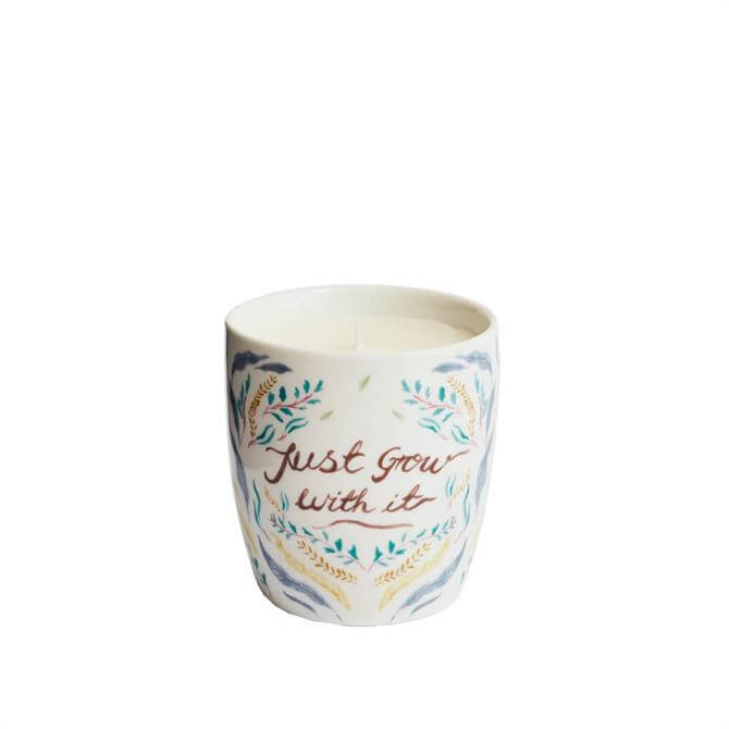 White Stuff Grow With It Candle